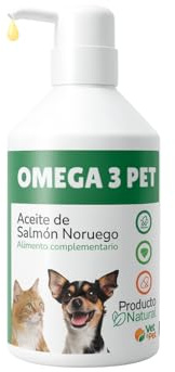 Norsk laxolja för hundar och katter – Omega 3 EPA DHA – Naturligt tillskott för hud, hår, glans och leder – naturligt antiinflammatoriskt