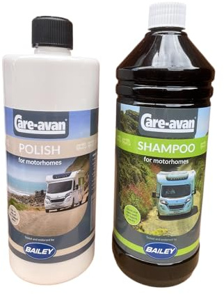 Motorhome Shampoo 1 Ltr & Motorhome Polish 1 Ltr by Care-avan