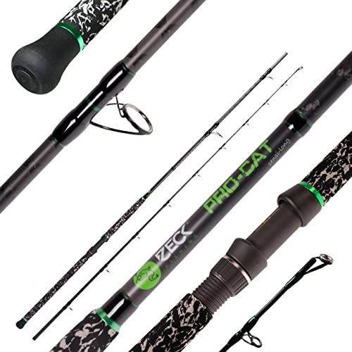 Zeck Pro Cat Sensi long 320cm 350g - Wallerrute zum Abspannen auf Welse, Welsrute zum Werfen von U-Posen Montagen & Grundblei Rigs