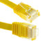 kenable FLAT CAT6 Ethernet LAN Patch Cable Low Profile GIGABIT RJ45 10m Yellow