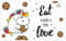 cutting board - xEat, love: resopal, 23,5x14,5cm