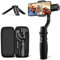 hohem iSteady Mobile Plus, stabilizzatore cardanico per smartphone a 3 assi per iPhone 15 Pro Max/Samsung/HUAWEI, Time-Lapse, bilanciamento rapido, giunto cardanico portatile per Vlog Youtuber