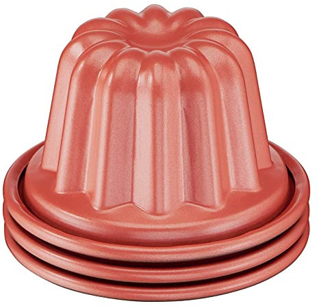 Set de 3 moules à cannelés Tefal Creabake J3059004 Orange Scénario