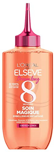 L’ORÉAL PARIS - Soin Magique Embellisseur Instantané 8 Secondes - Démêlage et Douceur - Technologie Lamellaire - Sans Silicones - Elsève Dream Long - 200 ml