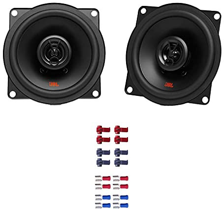 JBL Stage2 524 Auto Lautsprecher Boxen 420 Watt 13 cm 2 Wege Koax passend für Dacia Sandero alle Baujahre Türen Front und Heck