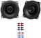JBL Stage2 524 Auto Lautsprecher Boxen 420 Watt 13 cm 2 Wege Koax passend für Dacia Sandero alle Baujahre Türen Front und Heck