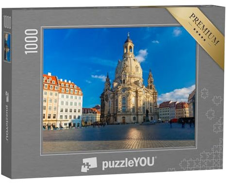 puzzleYOU: Puzzle 1000 Teile „Frauenkirche in Dresden, Deutschland“ – aus der Puzzle-Kollektion Dresden, Deutsche Städte