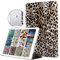 DuraSafe Cases für iPad 4. iPad 3. iPad 2. - 9,7 Zoll [iPad 4/3 / 2 Old Model ] A1396 A1416 A1430 A1403 A1458 A1459 A1460 A1395 A1397 PC Printed Flip Clear Back Cover - Jaguar