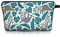 Sibba Trousse à Maquillage en Toile Petite Pochette à Fermeture éclair Organiseur de Toilette Accessoire de Voyage pour Adolescentes Rangement Beauté Paresseux Vert Organiseur de Sac Motif