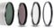 NiSi 82mm Swift VND Mist Kit - True Color 1-5 Blenden Variable ND Filter + ND16 (4 Blenden) Neutral-Graufilter + Black Mist 1/4 Diffusion Effektfilter