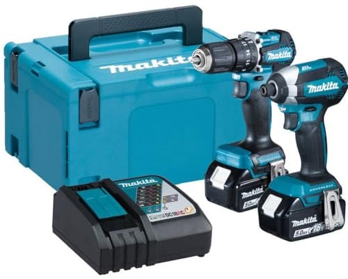 Makita DLX2460TJ 2 Piece 18V Li-ion LXT Brushless Combo Kit Supplied in a Makpac Case
