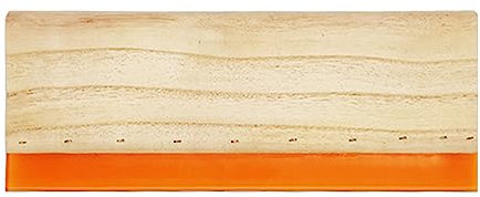 Worown 13,7 Zoll Siebdruck Rakel, 75 Durometer Holz Druck Schaber für Siebdruck, Handdruck