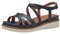 Tamaris Femmes Sandale à Talon 1-28207-42 805 Taille: 40 EU