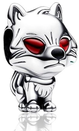 MITSOKU Direwolf-Geist Charm 925 Sterling Silber Frauen Armband Halskette Weihnachten Anhänger Valentinstag Muttertag Mädchen Geschenk