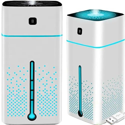 Retoo Luftbefeuchter 1L Ultraschall Gegen Trockene Heizungsluft, Raumbefeuchter mit Fernbedienung für Schlafzimmer, Kinderzimmer und Pflanzen, Air Luft Befeuchter, Ultra Leise Aroma Diffuser