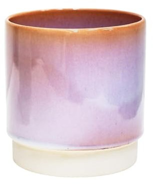 Ivyline Pflanzgefäß, Steingut, Rosa, 19,5 x 18,5