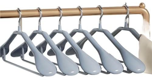 UTOQIA Kleiderbügel 10 Stücke Erweitern Tauch Kleiderbügel Für Kleidung Trocknen Rack Nahtlose Mantel Rack Breite Seite Lagerung Closet Organizer Aufhänger Bügel (Color : I, Size : 10pcs)