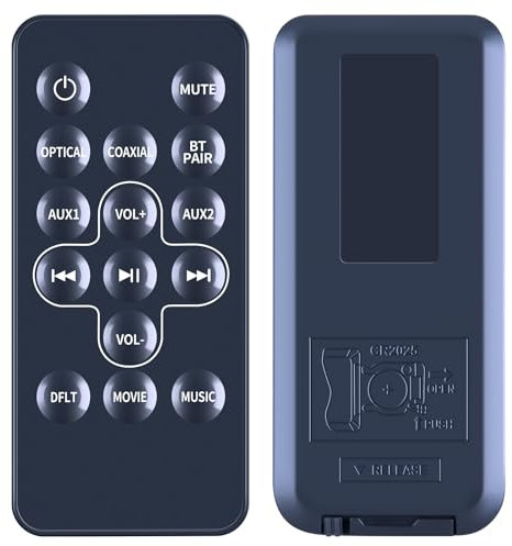 New Remote Control for Logik L32SWLB16 Soundbar System Speaker Remote Controller