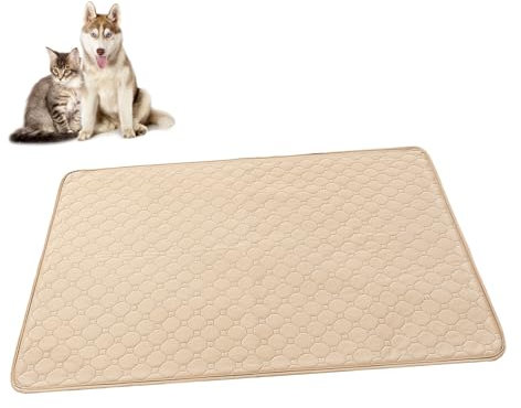 HAPINARY Wiederverwendbare Hundeurinmatte Waschbar Saugfähige Polyester Oberfläche Rutschfester Boden 2 Stück für Boden und Sofa