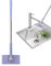 Trapeador seco, Trapeador compacto | Trapeadores de polvo con cabezal giratorio de 360 ​​grados - Juego de trapeador de limpieza, trapeador para pisos de madera dura, trapeador seco y húmedo para made