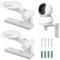 Pack of 2 Camera Wall Mounts, Wall Mount, Wall Mount Compatible with Tapo C220, Reolink E1, Pro Reolink E1, Tapo C225, Adjustable Angle 180 Degree Rotation
