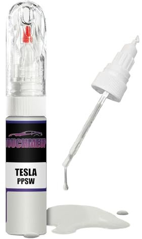 Kit de retouche de peinture pour modèles Tesla - Blanc nacré