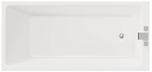 Wholesale Domestic Slim Edge 1700mm x 800mm Straight Single Ended Bath