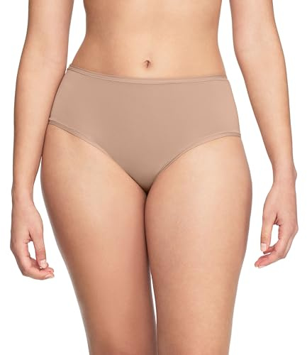 Warners Women's So Stretchy, So Good Hipster Panty WRW253HP14, Toasted Almond, Medium