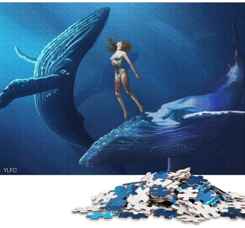 The Lonely Surfer 3 Chads Pencil Kreatives Puzzle für Erwachsene und Puzzle-Lernspiel für Erwachsene 1000 Teile (75x50cm)