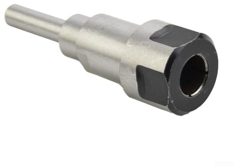Oberfräsen-Bit-Adapter für 14 8 mm 12 mm Schaft, zuverlässige Verlängerung für verbesserte Effizienz (8 mm Schaft auf 1/2 Zoll)