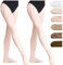 DANCEYOU 2 Paare Ballettstrumpfhose Tanzstrumpfhosen für Mädchen Kinder und Damen Rosa kein Loch M