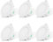 ALUSSO LED Einbaustrahler Dimmbar 230V LED Spots Flach 10W IP44 Bad Einbauleuchten Deckenspots Einbauspots, Warmweiß Neutralweiß Kaltweiß Deckenstrahler für Badezimmer Küche Wohnzimmer, 6er Set