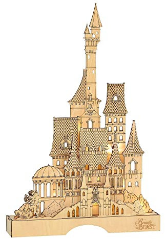 Enesco, Castillo Iluminado La Bella y la Bestia de Disney
