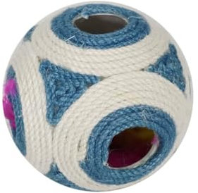 Aime Kratzbaum XXL Kugel blau + 1 Ball 11,5 cm, 1 Stück