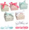 Surflyee Geschenkschachtel 20 Stück Geschenkbox Weihnachten,mit Band,Candy kleine Geschenkboxen, Verwendung für Dessert, Geburtstagsgeschenke, Party, Hochzeit, Weihnachten, Halloween