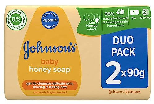 Johnson's® Baby Honig Seife Duo Pack 2 x 90 g