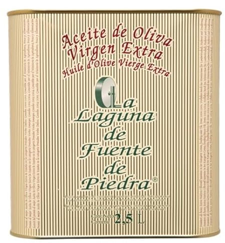 Aceite de Oliva Premium - Envío 24 h - Medalla de Oro - Aceite Regalo - Cosecha Privada (Laguna de Fuente Piedra, 2,5 L)