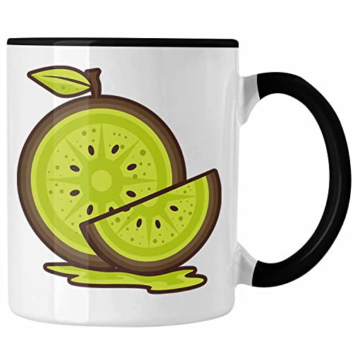 Trendation - Tasse für echte Kiwi Fans - Lustiges Geschenk mit Spruch (Schwarz)