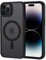 XTCASE für iPhone 13 Pro Hülle Magnetisch kompatibel mit Magsafe, Matt Transluzente Handyhülle für iPhone 13 Pro (6.1) Kratzfeste PC Rückseite + TPU Bumper - Schwarz