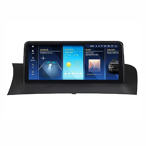 Android 12 Radio Coche con Pantalla 2 DIN para BMW X3 F25 X4 F26 2011-2017 Autoradio 12.3 Pulgadas con Pantalla Táctil Admite WiFi/GPS/Bluetooth/USB/SD/RCA,Mandos del Volante ( Color : 9863 8-Core 2G