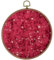 Felt Wall Hanging Brooch & Earring Display Stand - Enamel Pin & Necklace Holder with Stars - Canvas/Leather Embroidery Hoop