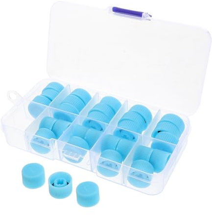 BUGUUYO 30 Pièces Couvercle De Valve De Climatisation Voitures Kit De De Valve De Climatiseur Pièces Et Accessoires De Climatiseur De Voiture Bouchon De Valve De Climatisation De