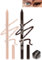 2Pcs Gel Eyeliner Wasserfest, Nackt Braun Kajalstift Creme Matt, Langanhaltend, Wischfest Eyeliner mit Anspitzer, Intensive Farbe, Leicht Aufzutragen, Hypoallergen Makeup für Empfindliche Augen-03+06