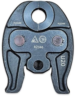 Wärmer System U Profile Jaw for Electric Pressing Crimping Tool Compatible with Electric Crimping Tool for MLCP Pipe (U20)