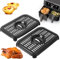 Domigard Air Fryer Grill Pan for GAF685 GAF735 6 in 1 Instant Vortex Plus 6QT Air Fryer,Non-Stick Food Grade Air Fryer Replacement Crisper Plate Grill Plate Tray Accessories, Dishwasher Safe