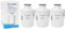 AllSpares Filtro de agua para frigoríficos americanos (lado a lado) para WPRO 482000091353 / C00300448 (3 unidades)