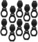 Gatuida 1Set Copertura Webcam Privacy per Telecamera USB Protezione Sicura e Facile Usare Compatibile con Laptop e Smartphone Nero