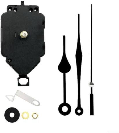 Quartz Pendeluhr Uhrwerk DIY Ersatz-Bewegungsmechanismus Set Mit 68mm Stundenzeiger