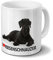 printplanet Hundetasse Riesenschnauzer - Tasse mit Hundebild Riesenschnauzer - Becher Weiß
