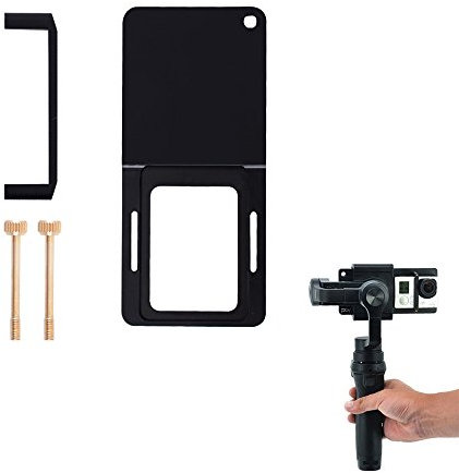iMusk Action Kamerahalterung Platte Adapter Kompatibel mit OSMO Action Gopro 5 4 3 3 + xiao Yi SJ4000 für DJI Osmo Mobile Zhiyun Handheld Gimbal Kamera Stabilisatoren Zubehör